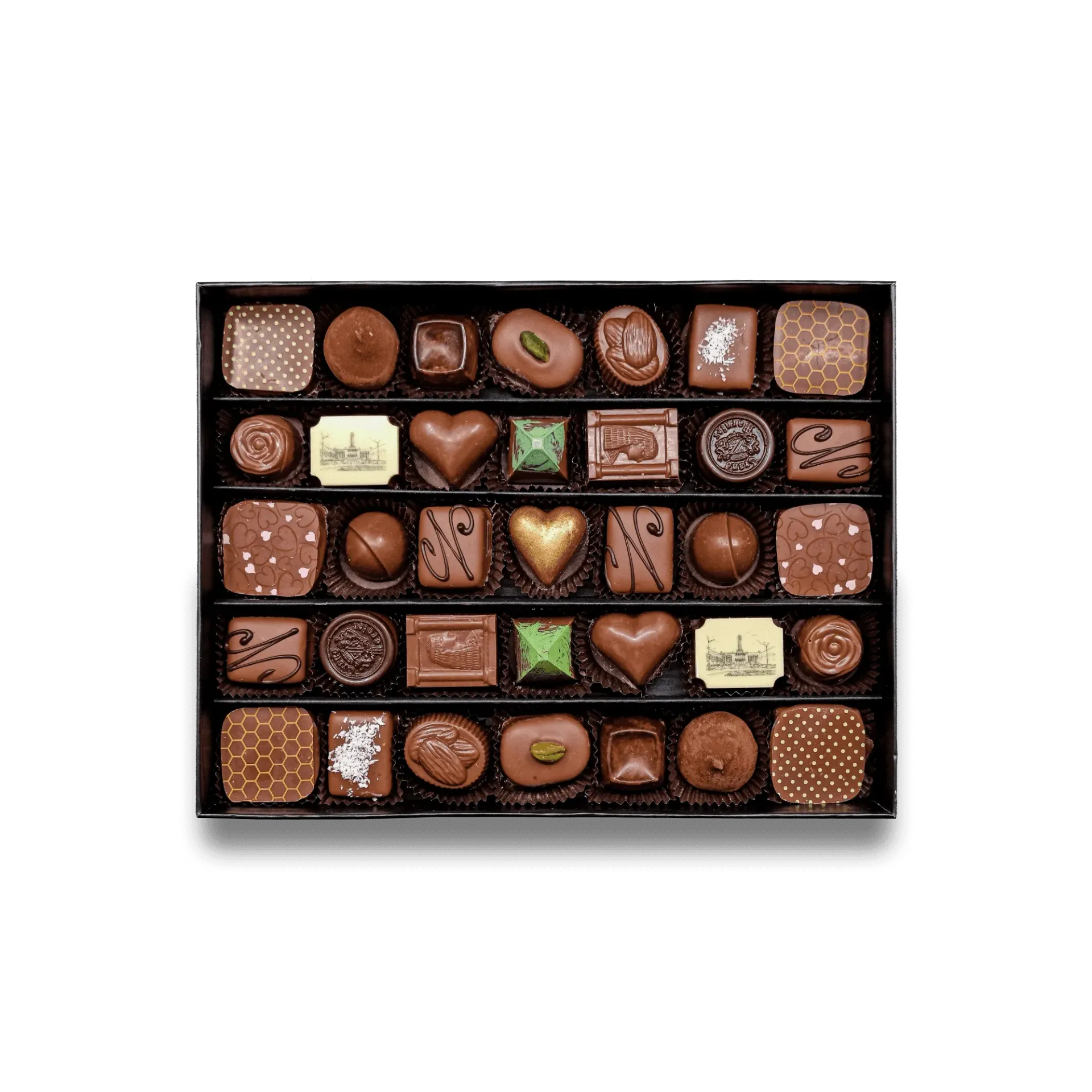 DON COCO - Bonboniéra 35ks pralinek 440g (Mléčná)